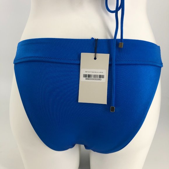 Cherina Beachwear Bikini Swimsuit set size Large Amy Sirius Blue - Picture 4 of 5